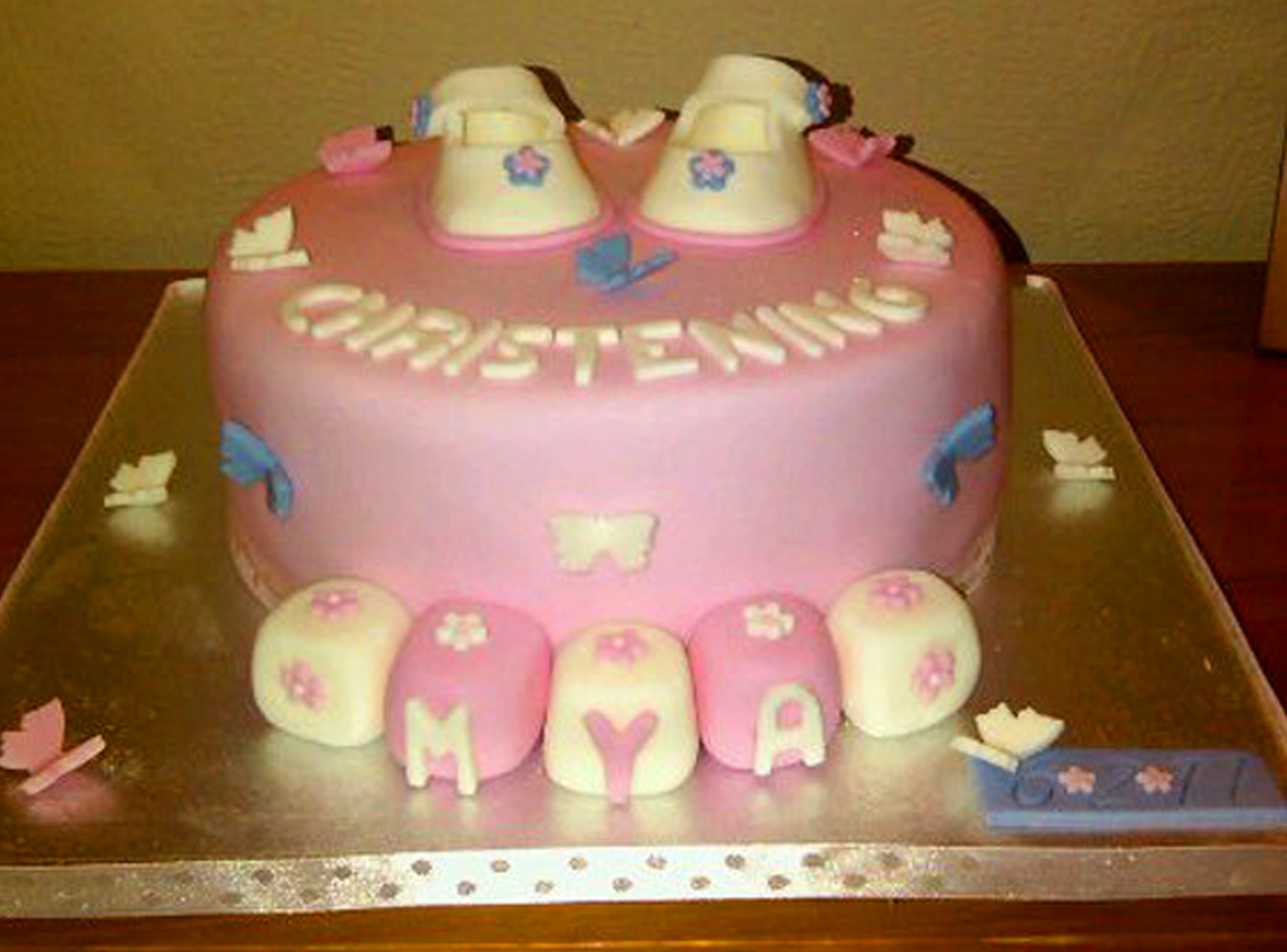 christening cake wo bg