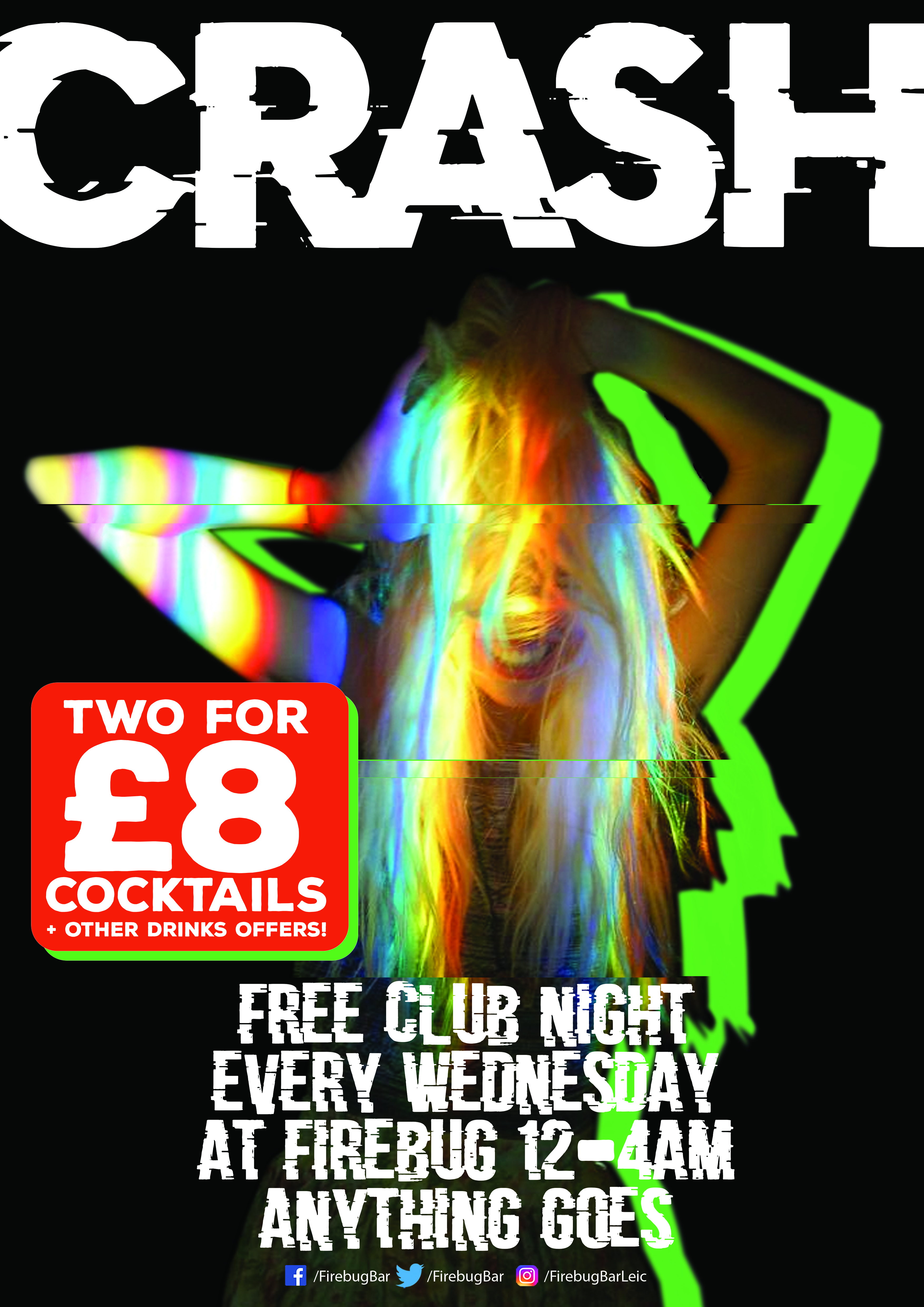 CRASH! Free Club Night every Wednesday upstairs!